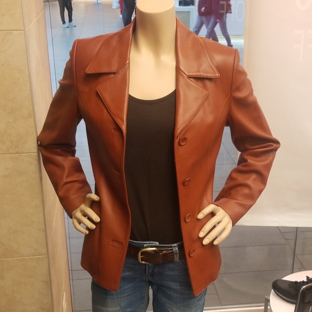 Ladies lambskin jacket